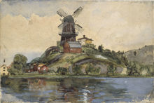 Danviksklippan med Danviks kvarn