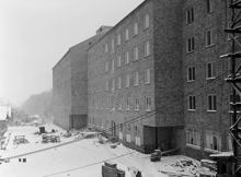 Körsbärsvägen 3-5. Studentbostadsområdet "Domus"