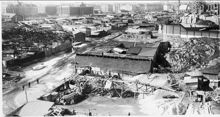 Utsikt över gamla "Träsket" taget den 14 mars 1911