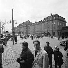 Vasagatan, Vasaplan och Centralstationen