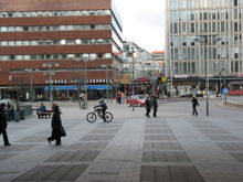 Sergels Torg mot Sergelgatan