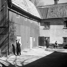 Gårdssidan av Faggens Krog