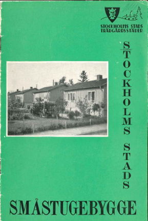 Stockholms stads småstugebygge 1936