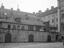 Götgatan 16. Ebba Brahes palats, gårdssidan