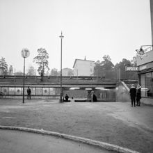 Hammarbyhöjdens tunnelbanestation år 1958