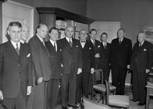 Delegation besöker kommunikationsministern