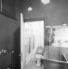 Stadsmuseet. Fotoateljéns mörkrum och torkrum för film