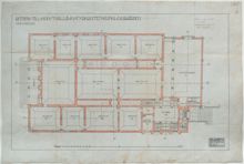Liljevalchs konsthall, bygglovsritningar från 1914