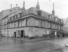 Hörnet S:t Paulsgatan 37 - Timmermansgatan 23. Huset står inför rivning