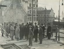 Katarinatunneln, Stockholms stadskollegium på besök 1932