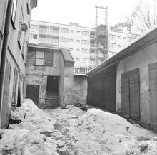 Brännkyrkagatan 74, gården. Ludvigsbergsgatan 23 i fonden