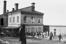 Stockholms stads södra arbetsinrättning, Dihlströmska arbetsinrättningen, för fattiga och arbetslösa (1844-1906). Nuv. kv. Dihlströms
