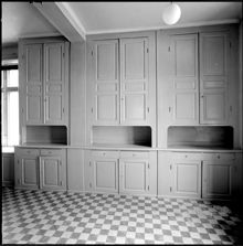 Östermalmsgatan 39, Bernadotteska huset. Skänkrummet