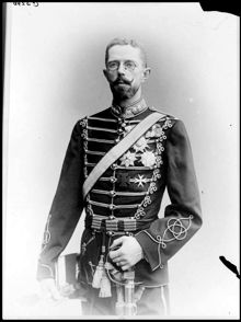 Porträtt av kung Gustav V