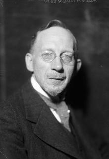 Porträtt av professor Nils Erik Alexandersson