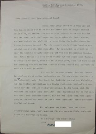 Brev från biologiska föräldrar vars barn placerats på Stigbo, 1939