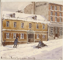 Klara Norra Kyrkogata 8. Rivet 1893. Kv. Gripen