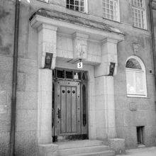 Erik Dahlbergsgatan 3, entréen