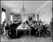 Riksdagen, bevillningsutskottet i Riksdagshuset på Helgeandsholmen