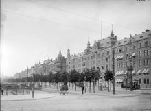 Strandvägen västerut