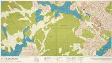 Karta "Trångsund" år 1969