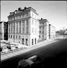 Kv. Memnon och Icarus, fasader mot Munkbroleden