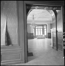 Brahegatan 47-49. Wallenbergs villa. Interiör