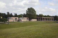 Skogskyrkogården Skogskrematoriet med kapellen