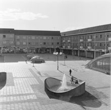 Vy över Blackebergs torg/Blackebergsplan