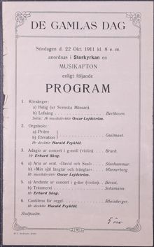 Musikafton för de gamla