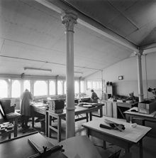 Bellmansgatan 2, interiör av lokal. F.d. caféet