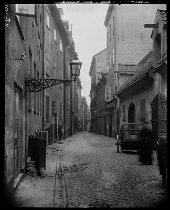 Prästgatan norrut från nr 33.