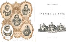 Anteckningar om svenska qvinnor / P.G. Berg, Wilhelmina Stålberg (red)
