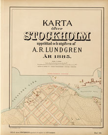 1885 års karta, blad 13 (Lundgren)