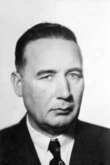 Porträtt av Harry Sandberg, borgarråd