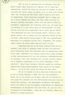 Yngve Larssons flygminne från 1920-talet, del 2.