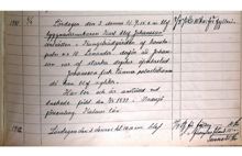 Polisrapporter om Karl Elof Johansson och Ernst Efraim Nilsson september 1910 
