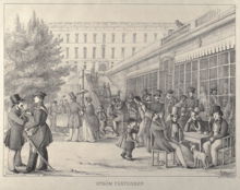 Strömparterren 1841