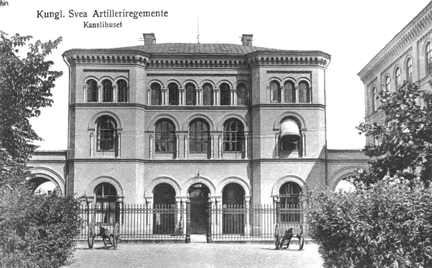  Kanslihuset, Svea artilleriregemente