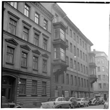 Grev Turegatan söderut från kv Hedenbacken Större