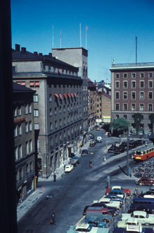 Brunkebergstorgs västra sida, sett från Malmtorgsgatan norrut