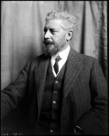 Porträtt av professor O. Björk