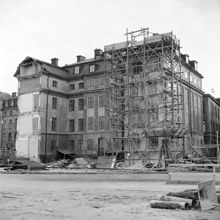 Munkbroleden. Falkenbergska (Piperska) huset vid ombyggnad