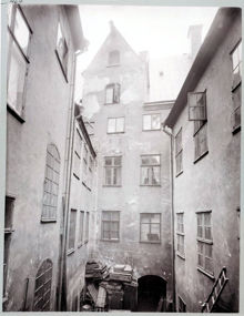 Köpmangatan n:r 17, gårdsinteriör