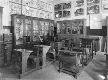 Östermalms folkskola, skolsal