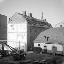 Södergatans framdragning norr om Sankt Paulsgatan 4, kv. Saturnus