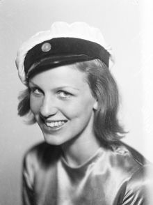 Porträtt av Gun Hagberg