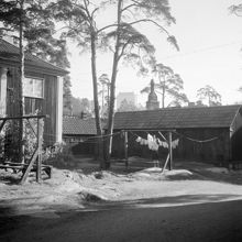 Arbetarbostäder i Stadshagen. Bilden visar hus 14:s gård