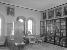 Svea Artilleriregemente. Biblioteket i kanslihuset.