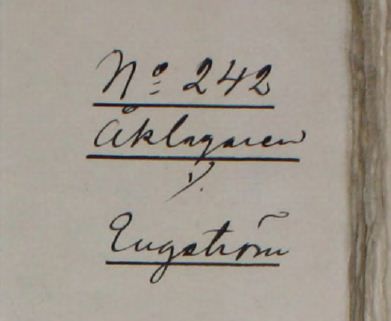 Barberarbiträdet Anna Maria Engström, 32, grips för upplopp dagen efter rösträttsdemonstration 1902